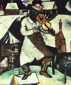 The Fiddler, National Gallery Of Art At Was — Marc Chagall