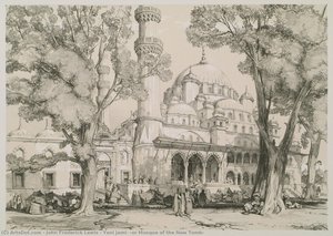 Yeni Jami, (or Mosque Of The New Tomb) — John Frederick Lewis