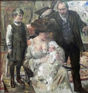 Der Kunstler Und Seine Familie — Lovis Corinth