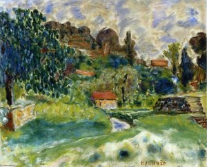 Cagnes Landscape — Pierre Bonnard