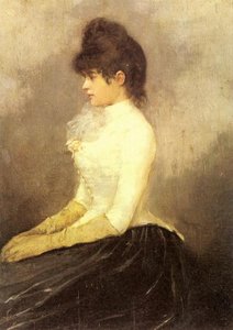 The Baroness Von Munchhausen — Alfred Stevens