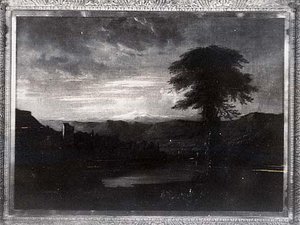 Italianate Landscape, (painting) — Robert Seldon Duncanson
