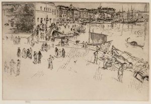 The Riva I — James Abbott Mcneill Whistler