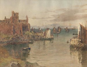 Peel Castle and Pier Head