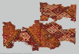 Tunic Fragment — Ica Chincha Culture