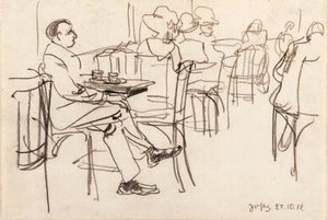 Cafe Jopi — George Grosz