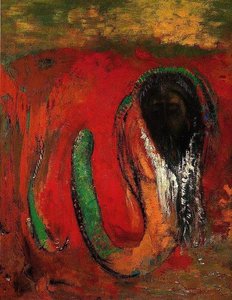 Onnes (also Known As Christ And The Serpent) — Odilon Redon