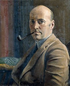 Self Portrait With A Pipe — Philip William Cole