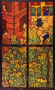The Chestnut Trees: Project For A Stained-glass Window — Jean-édouard Vuillard