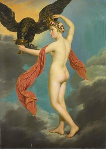 Hebe With Jupiter In The Guise Of An Eagle, Gustav-adolphe Diez, 1820 - 1826 — Gustav-adolphe Diez, Neoclassicism
