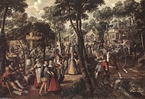Village Feast — Joachim Beuckelaer, Renaissance Realism