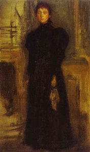 Miss Rosalind Birnie Philip Standing — James Abbott Mcneill Whistler, Tonalism