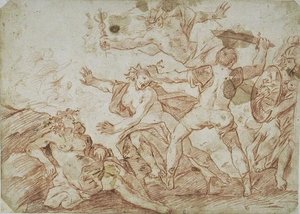 Perseus Looked Sharp In His Shield And The Head Of Medusa — Luca Giordano