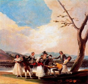 The Blind Hen — Francisco José De Goya Y Lucientes