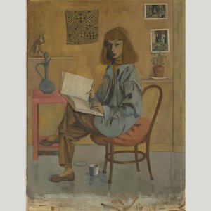 Elaine De Kooning Self Portrait — Elaine De Kooning