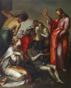 The Raising Of Lazarus — Abraham Bloemaert