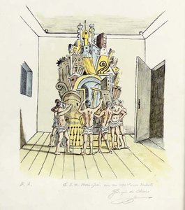 Der Wettbewerb — Giorgio De Chirico