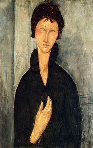 Woman With Blue Eyes — Amedeo Clemente Modigliani