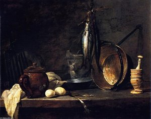 The Fast-day Meal — Jean-baptiste-siméon Chardin