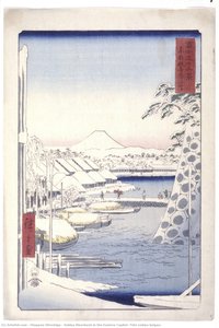 Sukiya Riverbank In The Eastern Capital (tōto Sukiya Kaigan) — Utagawa Hiroshige