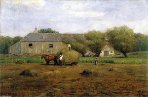 Haymaking — Dwight William Tryon