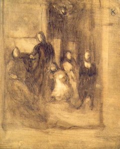 Famille Chausson En Grisaille — Eugène Anatole Carrière