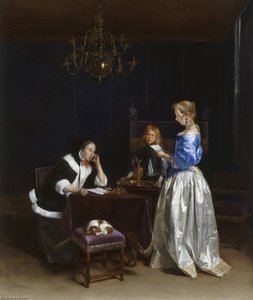 The Letter — Gerard Ter Borch The Younger