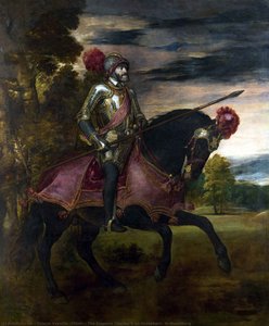 The Emperor Charles V On Horseback, In Muehlberg — Titian