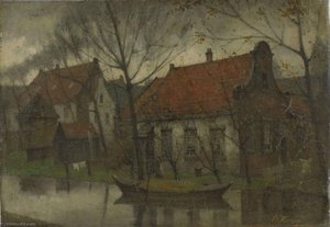 Dorpsgezicht — Eduard Karsen