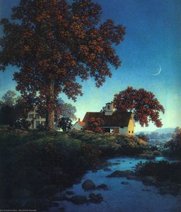 New Moon — Maxfield Parrish
