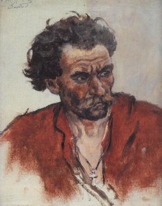 Cossack With Red Shirt — Vasily Ivanovich Surikov