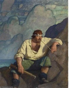 The Sea-spider — N.c. Wyeth