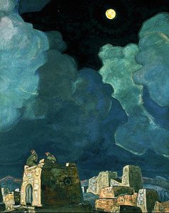Mekheski - Moon People — Nicholas Roerich, Russian Symbolism