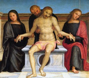 Pala Di Sant Agostino (pieta) — Vannucci Pietro (le Perugin)