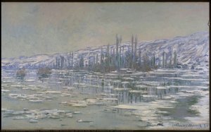 The Break-up Of The Ice (la Débâcle Or Les Glaçons) — Claude Monet