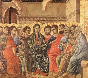 Pentecost — Duccio Di Buoninsegna, Early Renaissance