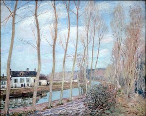 River Loing — Alfred Sisley