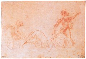 Four Ephebes — Antonio Allegri Da Correggio