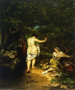 The Bathers — Gustave Courbet