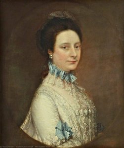 Mrs Charlotte Frere — Thomas Gainsborough, Neoclassicism