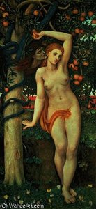 Eve Tempted — John Roddam Spencer Stanhope