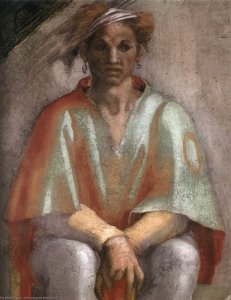 Amminadab (detail) — Michelangelo Buonarroti, High Renaissance
