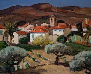 Red Roofs, Cassis — John Maclauchlan Milne