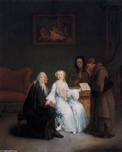 Music Lesson — Pietro Longhi, Rococo