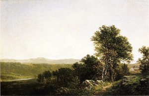 A Lush Summer Landscape — David Johnson