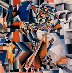 Knife Grinder - Principle Of Flickering — Kazimir Malevich, Cubism