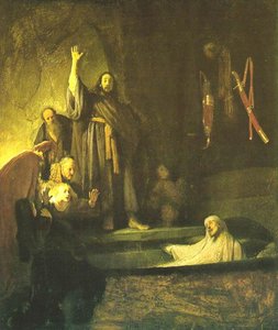 The Raising Of Lazarus — Rembrandt Van Rijn, Baroque