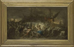 L'enrôlement Des Volontaires De 1792 Premier Projet D'ensemble (titre D'usage) — Thomas Couture