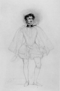 Pencil Study I — Hippolyte-paul Delaroche