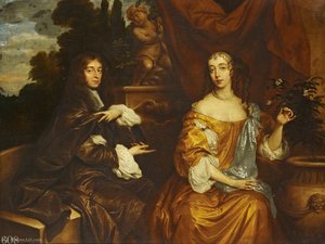 Henry Hyde, Viscount Cornbury And Theodosia, Viscountess Cornbury — Remigius Van Leemput (remigeus Vanlimpitt)